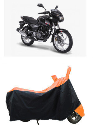 Coxtor Waterproof Two Wheeler Cover for Bajaj(Pulsar 180 BS6, Orange)