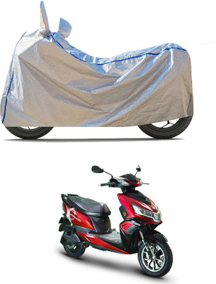 PAGORA Waterproof Two Wheeler Cover for Okinawa(Silver)