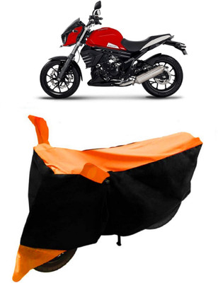 NEXTON Waterproof Two Wheeler Cover for Mahindra(MOJO XT 300, Orange, Black)