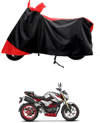 GROFATIK Two Wheeler Cover for Hero(XF3R, Red)