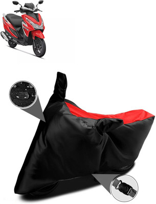 PAGORA Waterproof Two Wheeler Cover for Honda(Grazia, Red)