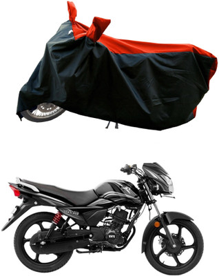 DeepShakshi AUTOMOTIVE Waterproof Two Wheeler Cover for TVS(Victor GLX, Red)