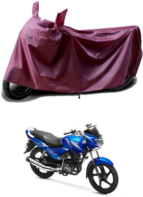 THE REAL ARV Waterproof Two Wheeler Cover for TVS(Star City, Maroon)