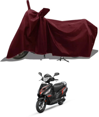 Mdstar Waterproof Two Wheeler Cover for Hero(Maestro Edge 110 BS6, Maroon)