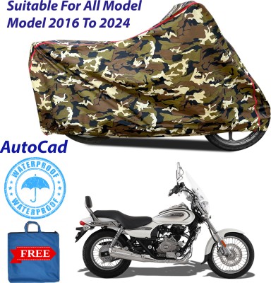 AUTOCAD Waterproof Two Wheeler Cover for Honda(Activa 5G, Multicolor)