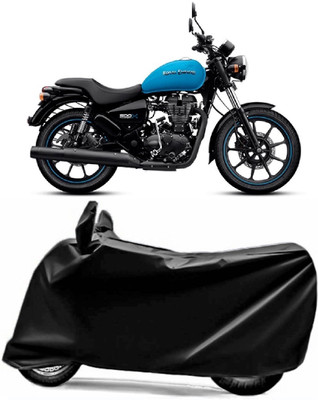 V VINTON Two Wheeler Cover for Royal Enfield(Thunderbird 500, Black)