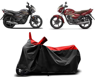 DeepShakshi AUTOMOTIVE Two Wheeler Cover for Honda(SP 125, Red, Black)