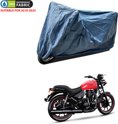 PAGORA Waterproof Two Wheeler Cover for Royal Enfield(Thunderbird 350, Blue)
