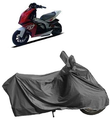 DIGGU Two Wheeler Cover for TVS(Creon BS6, Grey)