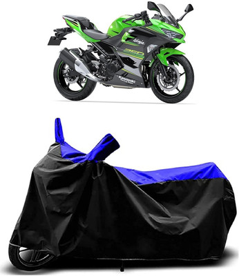 VESMEI Two Wheeler Cover for Kawasaki(Ninja 300, Blue)