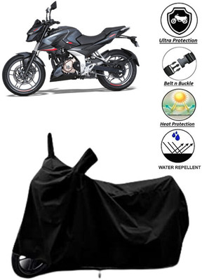 Autofly Waterproof Two Wheeler Cover for Bajaj(Pulsar 250 BS6, Black)