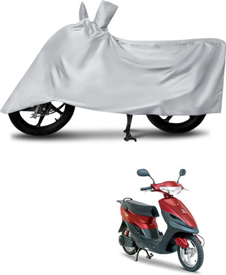 LICATOR Two Wheeler Cover for Indus(Yo EXL, Silver)