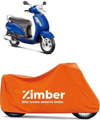 SMDP Waterproof Two Wheeler Cover for Suzuki(Access 125, Blue)