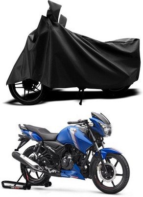 ANTHUB Waterproof Two Wheeler Cover for TVS(Black)