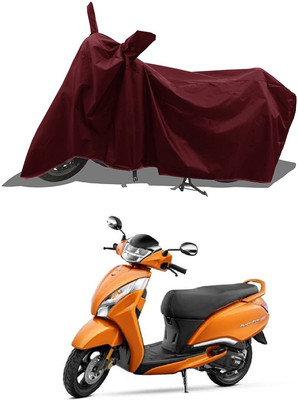 KEDIT Two Wheeler Cover for TVS(CBR 250R, Maroon)
