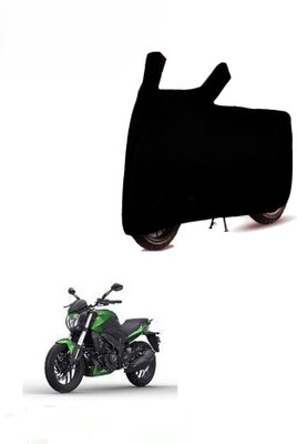 DeepShakshi AUTOMOTIVE Two Wheeler Cover for Bajaj(Dominar 400, Black)