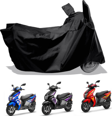 DeepShakshi AUTOMOTIVE Waterproof Two Wheeler Cover for TVS(NTORQ, Black)