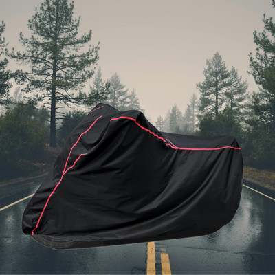 AutoRash Waterproof Two Wheeler Cover for LML(Freedom Prima, Red, Black)
