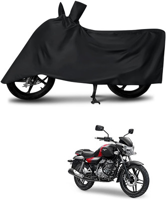 KEDIT Two Wheeler Cover for Bajaj(V15, Black)