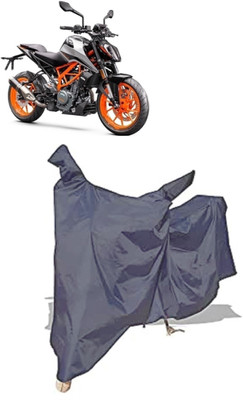 Amexride Two Wheeler Cover for KTM(390 Duke, Grey)