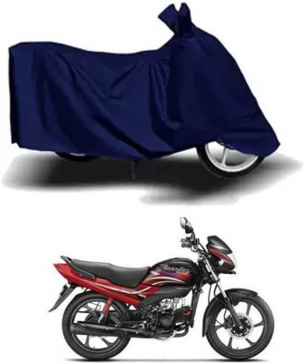 MMSSTAR Waterproof Two Wheeler Cover for Hero(Passion Pro, Blue)