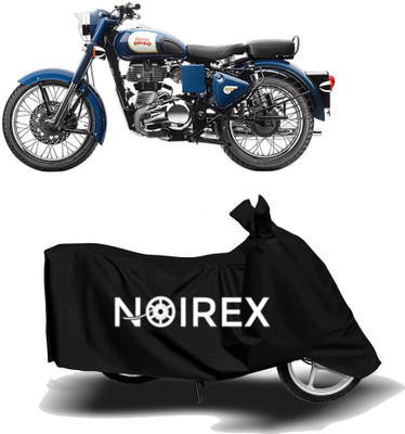 NOIREX Two Wheeler Cover for Royal Enfield(Bullet 350, Black)