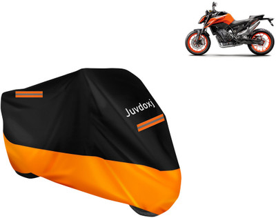 Juvdoxj Waterproof Two Wheeler Cover for KTM(790 Duke, Orange)