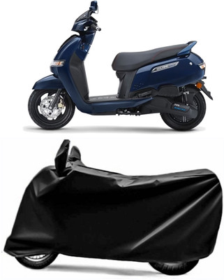 Swarish Two Wheeler Cover for TVS(iQube Electric, Blue)