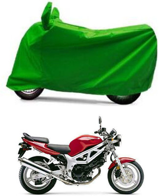Furious3D Two Wheeler Cover for Suzuki(SV 650, Green)