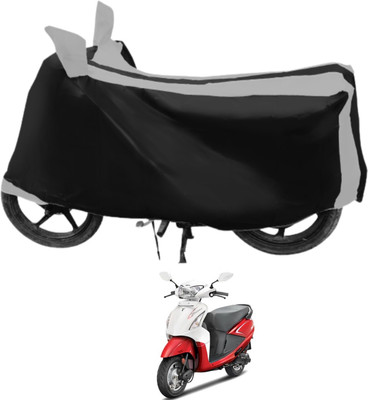 Euro Care Waterproof Two Wheeler Cover for Hero(Pleasure, Silver)