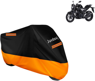 Juvdoxj Waterproof Two Wheeler Cover for Yamaha(MT 03, Orange)