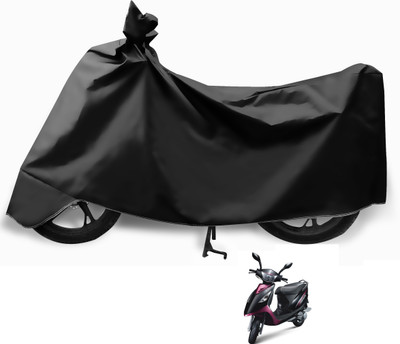 Euro Care Waterproof Two Wheeler Cover for TVS(Streek, Black)