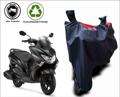 Mdstar Waterproof Two Wheeler Cover for Suzuki(Burgman Street, Red, Blue)