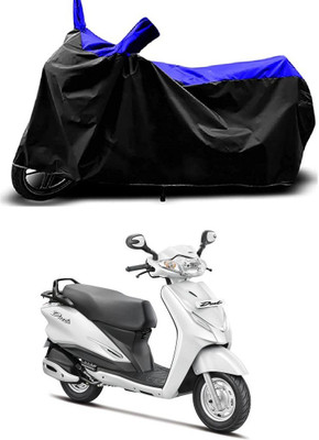 VESMEI Two Wheeler Cover for Hero(Moto Corp Duet, Blue)