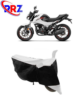 RRZ Waterproof Two Wheeler Cover for Hero(Xtreme, Black, White)