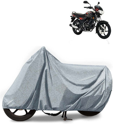 Kingsway Waterproof Two Wheeler Cover for Bajaj(Discover 125 DTS-i, Silver)