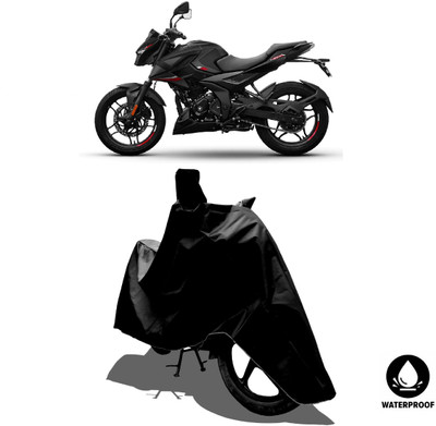 Amexride Waterproof Two Wheeler Cover for Bajaj(Pulsar 250 BS6, Black)