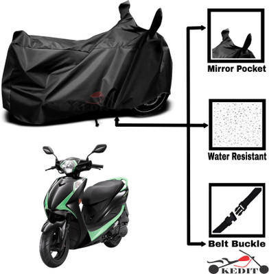 KEDIT Two Wheeler Cover for Hero(Electric Optima, Black)