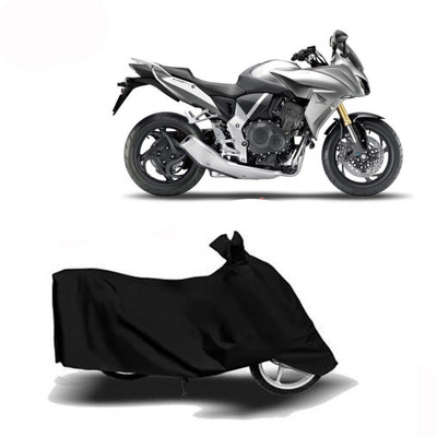 DeepShakshi AUTOMOTIVE Waterproof Two Wheeler Cover for Honda(CBF 1000, Black)