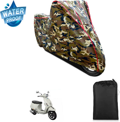 PAGORA Waterproof Two Wheeler Cover for Vespa(SXL 150 BS6, Yellow)