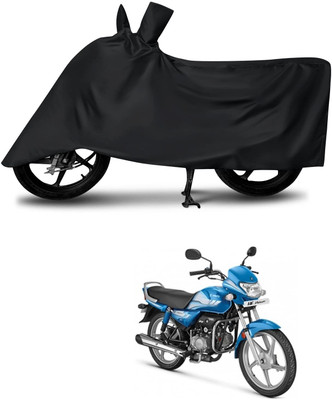 KEDIT Two Wheeler Cover for Hero(HF Deluxe, Black)