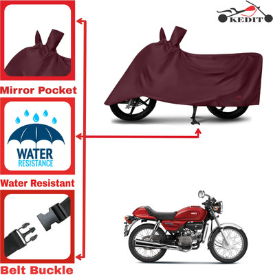 AASHTIK MART Two Wheeler Cover for Hero(Splendor Pro Classic, Maroon)
