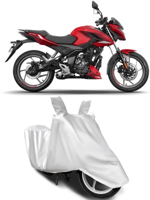 BbcMart Waterproof Two Wheeler Cover for Bajaj(Pulsar AS 150, Silver)