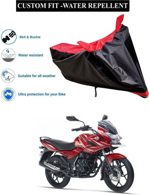 PAGORA Waterproof Two Wheeler Cover for Bajaj(Discover 150 f, Red)