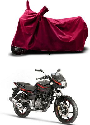 MITHILA MART Waterproof Two Wheeler Cover for Bajaj(Pulsar 150, Maroon)
