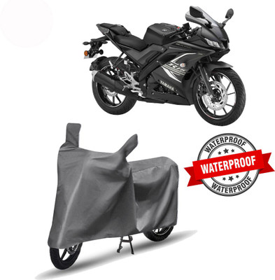 APNEK Two Wheeler Cover for Yamaha(R15, Grey)