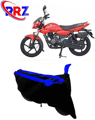 RRZ Waterproof Two Wheeler Cover for Bajaj(XCD 135, Black, Blue)