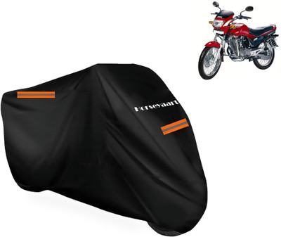 Horseyaart Waterproof Two Wheeler Cover for Hero(Ambition, Black)