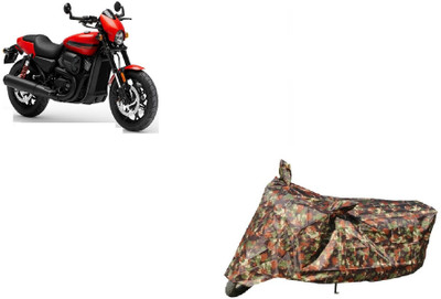 Anlopeproducts Waterproof Two Wheeler Cover for Harley Davidson(Road Glide Special, Red)