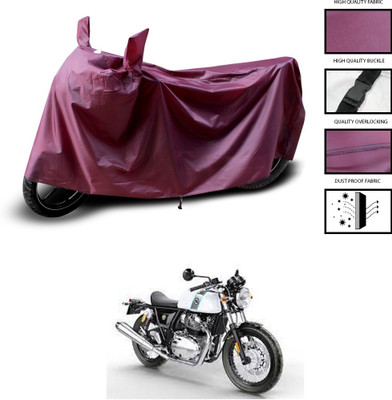 PAGORA Waterproof Two Wheeler Cover for Royal Enfield(Continental GT 650, Maroon)